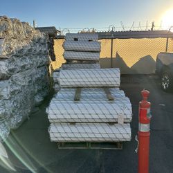 Privacy Fence Gray and White 4’ & 5’