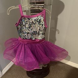Custom made stretchy Size 4-6 little girls Barbie Tutu outfit