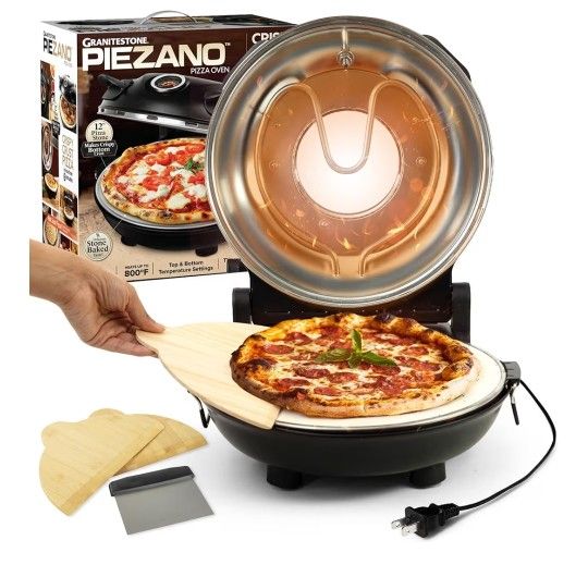Piezano Pizza π Oven with 12" Granite Stone