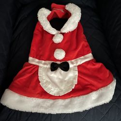 Christmas Santa Dress For Medium Dog