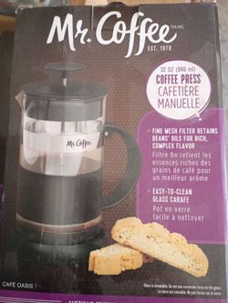 NEW Mrcoffee 32 oz. French press
