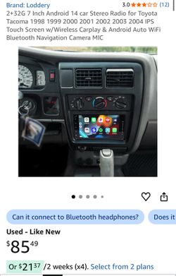 Android 14 car Stereo Radio