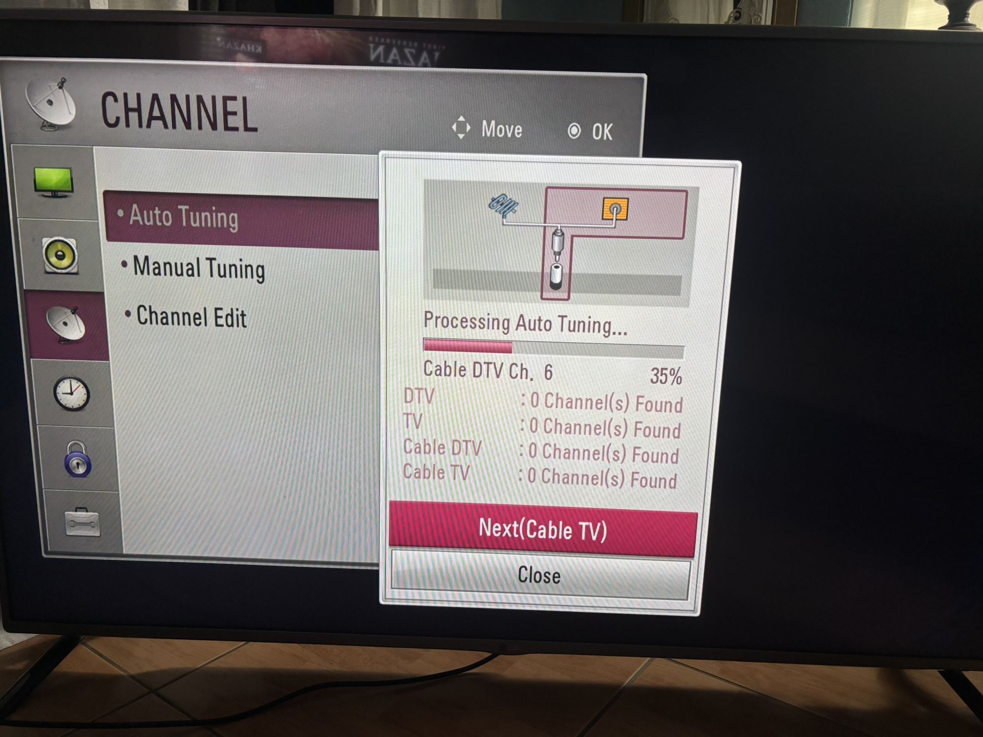 Lg 55 Inch 1080p Hd LED Tv Asking $30. Need Gone