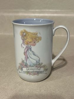 Precious Moments 1989 Grandma Ceramic Mug