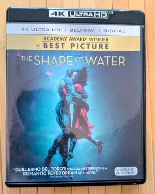 Shape Of Water 4k Blu-ray UHD