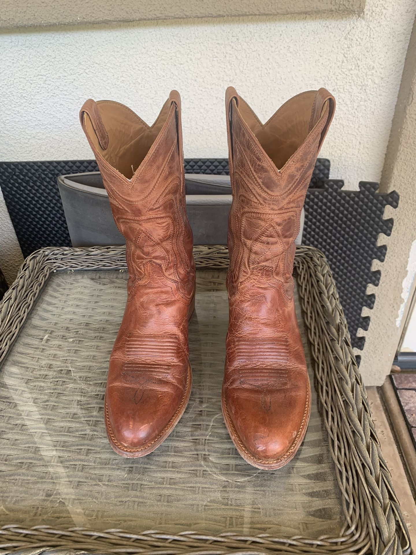 Tecova Calf Leather Boots Men’s Size 8 1/2 D