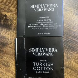 Simply Vera bath towels