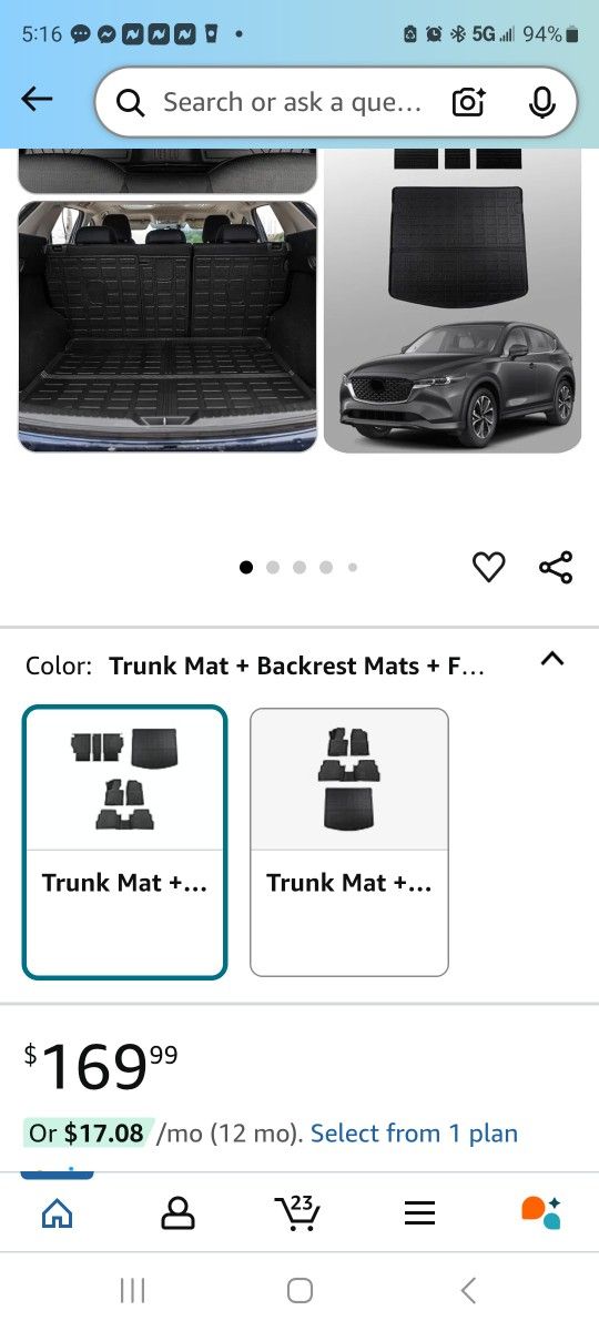 Floor Mats For 2023 Mazda New