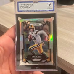 Jordan love #110 2023 panini prizm mint 9