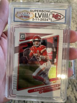 Patrick Mahomes - Travis Kelce Football Cards 