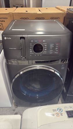 GE Profile All in One Washer and 110V Electric Dryer