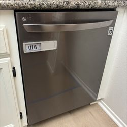 Black Stainless steel LG Dishwasher