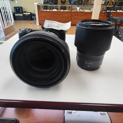 Nikon z6 with two lenses and bag