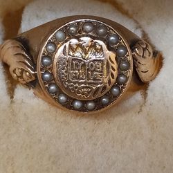 Masonic IYOB FILIAE Ring