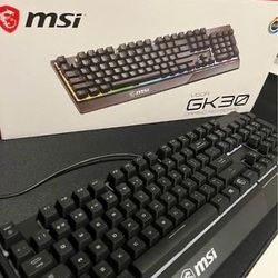 MSI Vigor GK30 Gaming Keyboard