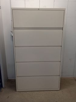 Metal File Cabinet Letter Or Legal Size