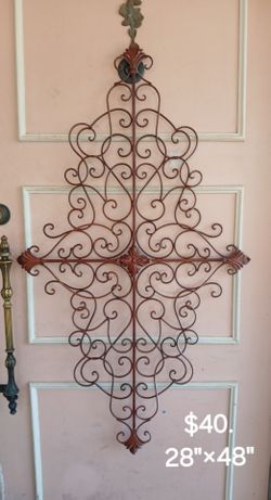 Wrought Iron Wall Decor