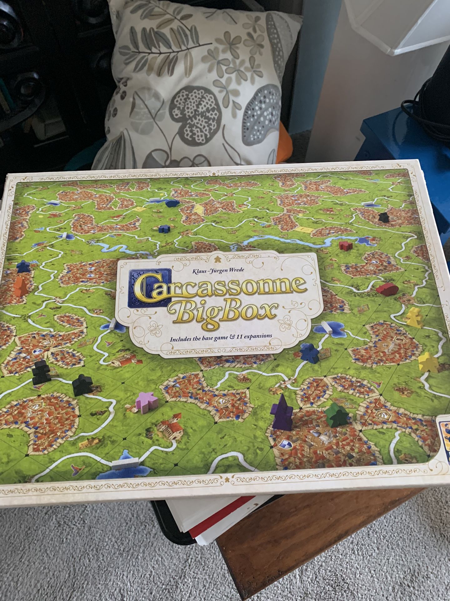 Carcassone Big Multi-game Board Game