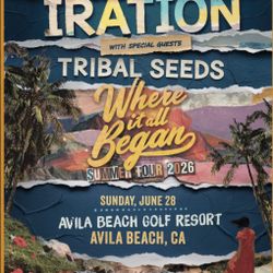 2 Iration Tickets Avila Beach