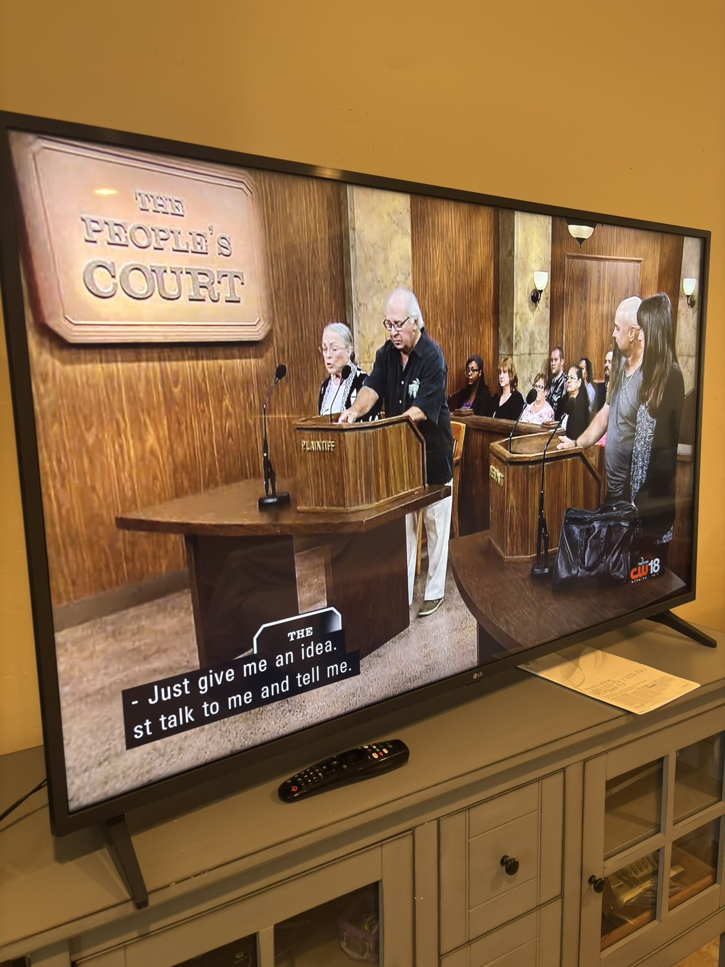 LG 55 Inch 4K HDR TV. Model 55UM7300AUE
