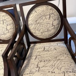 E & E Co.  Arm Chairs 