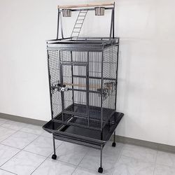 (NEW) $155 Large 68” Parrot Bird Cage for Parakeets Cockatiel Chinchilla Conure Cockatoo Lovebird Parakeet 