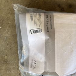 Brand New  MSA Double Hook Lanyard