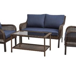 Mainstays tuscany ridge 4 piece conversation set hot sale