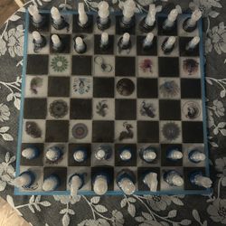 Custom Resin Chess Board 