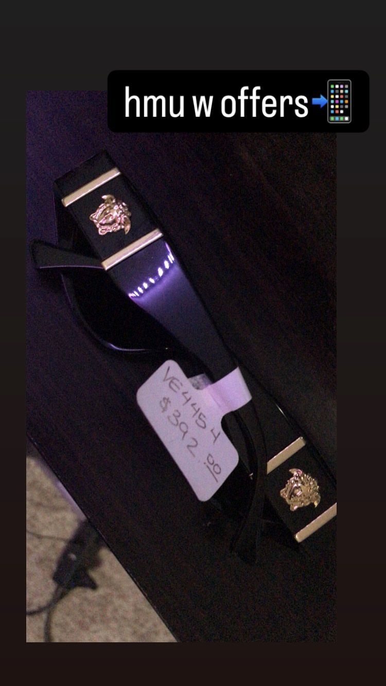 Mens versace sun glasses