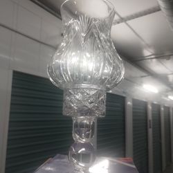 crystal hurricane lamp