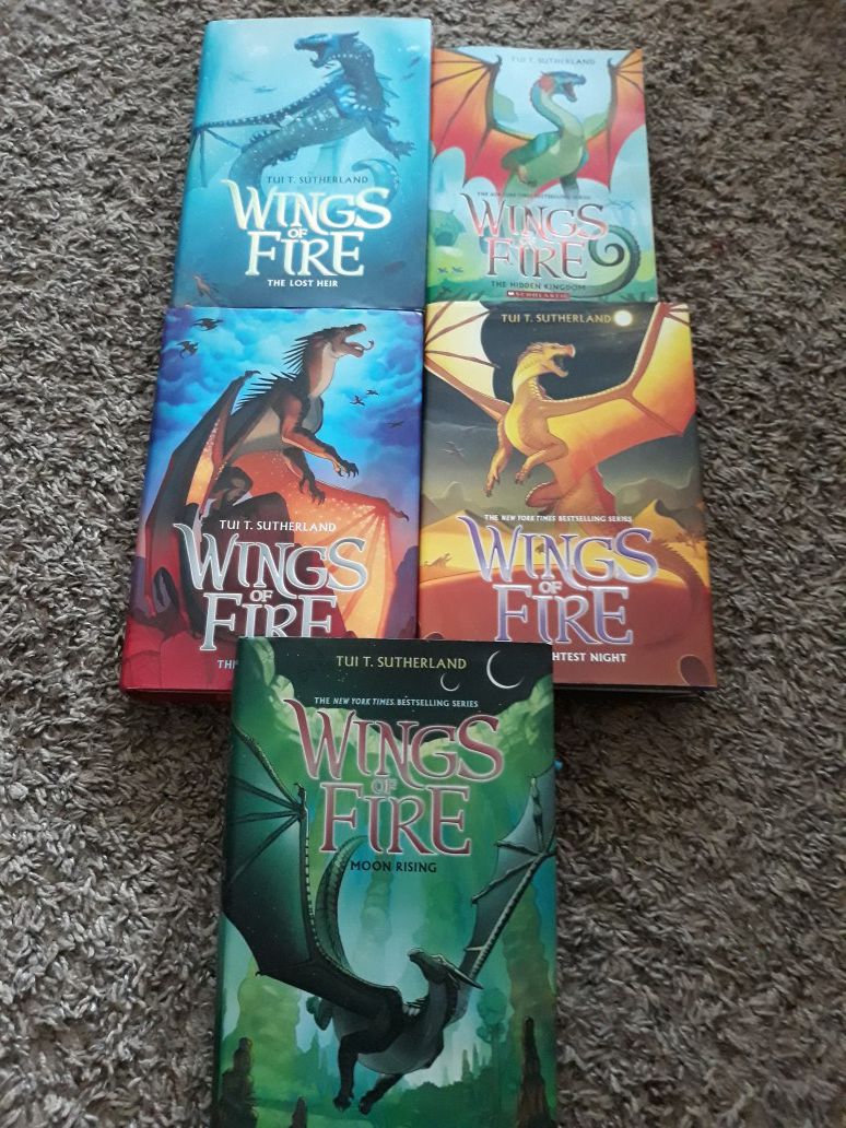 Wings of Fire Books #2-6