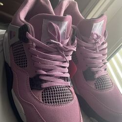 Pink Rose Jordan’s 4s Brand New First Come First Served 