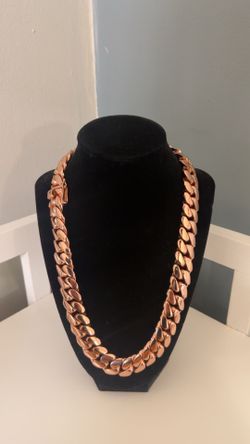 Rose gold chain
