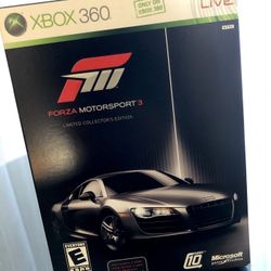XBOX  360 Forza Motorsport 3 ( Collectors Edition )