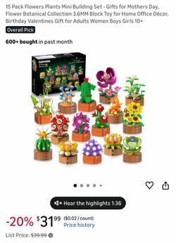 Flower Pants Mini Building Set