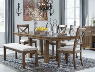 Moriville 6 Piece Dining Extension Table

