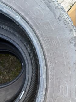 Toyo AT/  open country tire set  sz 18