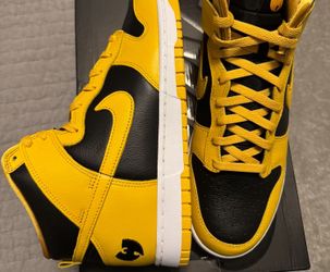 Jordan 1 High Top Size 10 Yellow/Black