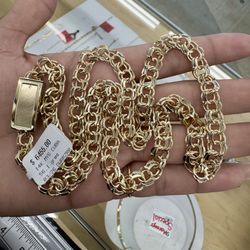 14k Chino link Necklace ‼️ASK FOR LORE‼️