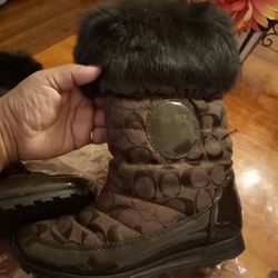 Coach Boots,Winter Boots, Snow Boots Size 6.5 B
