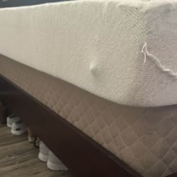 Free King Foam mattress and box Spring 