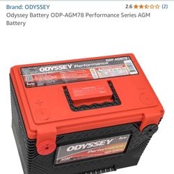 Battery 700cc For GM Side Post.