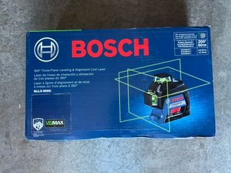 BOSCH Three-Plane Leveling & Alignment-Line Laser