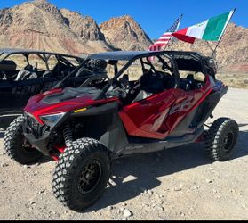 2022 Polaris Razor Pro XP 4 “NO” Ride Command - Sunset Red
