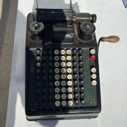 Burroughs Portable Adding Machine