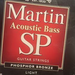 Martin MSP4800 Acoustic Bass String Set - New