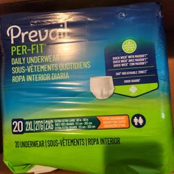 Prevail Per-fit Daily Underwear 2XL