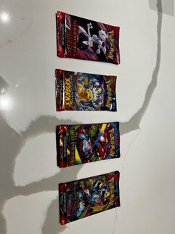 Pokemon Packs - destined rivals, mega evolution, pitch black,  surging sparks