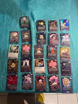 Dragon ball Z playing cards